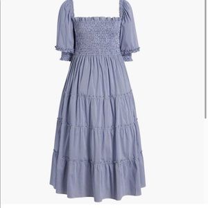 The Nesli Nap Dress - Navy Gingham - Navy Gingham